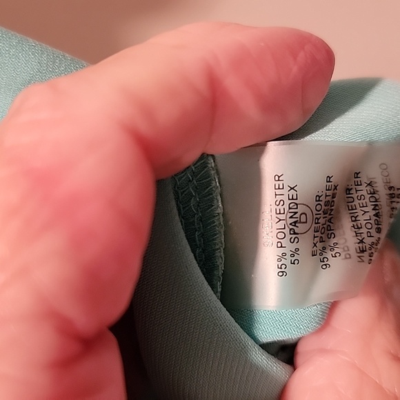 Tommy Hilfiger turquoise sleeveless top - Picture 3 of 3